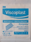 Kompresy jałowe Viscoplast 10 cm x10 cm