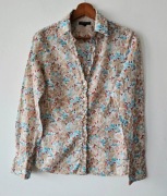 Koszula bluzka damska Tommy Hilfiger coquette elegancka w kwiaty 100%cotton