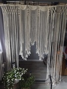 Makrama ręcznie robiona, tło do zdjec, handmade