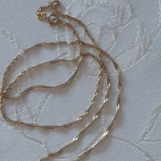 Tanio zloty lancuszek 585  waga 1.8 dl 47