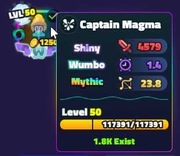 SPONGEBOB TOWER DEFENSE - SHINY WUMBO CAPTAIN MAGMA