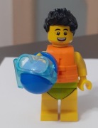 Lego Town City Sudsy Simon Tub Racer - Stuntz Driver - cty1476