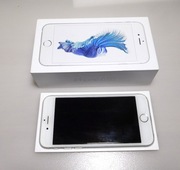Apple iPHONE 6 S 12Gb silver + Srebrny Użw. SPRAWNY !!! + NOWE ETUI biały