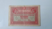 Austro-Węgry 2 korony 1917 stan V (VG)