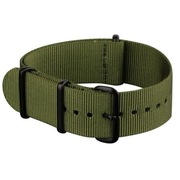 Pasek NATO do zegarka 20mm czarne klamry Infantry