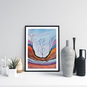 Akwarela Akwarelka Obraz pt. JAR. 21x29,7cm