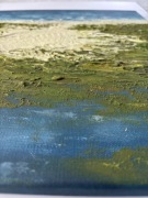 Obraz teksturalny wydma, 40x40 cm