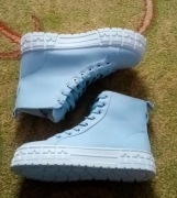 Niebieskie trampki wysokie 41