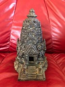 ŚWIĄTYNIA ŚIWY PRAMBANAN Z BRĄZU KONIEC XIX WIEKU