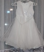 Sukienka z tiulem I koronka 134