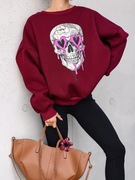 BLUZA DRESOWA BASIC OVERSIZE NADRUK NOWA KOLEKCJA POLSKA MARKA 