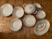 SERWIS OBIADOWY dla 6 osób ĆMIELÓW (w dobrym stanie)