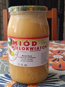 Miód  Wielokwiatowy nektarowy 1,2 kg .Pasieka u Marka.Zbiór 2025 r.