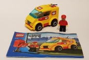 Lego post office, poczta, City, Mail Van 7731
