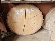 Plaster Drewna DĄB 88/80/12 cm Blat Stolik Żywica DIY Wysuszony