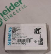 Stycznik Siemens, 3RT1016-1BB42 400V, 4kW, sterowanie 24V DC