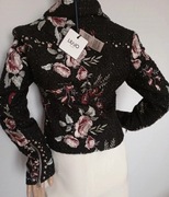 Liu Jo kurtka haftowana ramoneska S