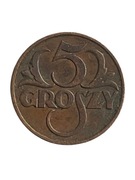 Polska 5 groszy 1937 rok