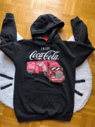 Coca cola bluza czarna dla chłopca 158 cm 