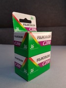 2 x Fujicolor C 200 / 36exp. / negatyw kolorowy przeterminowany 2012 /