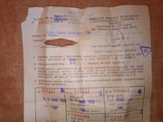 Karta Gwarancyjna Mały robot kuchenny 720 - 1986 oryginalna