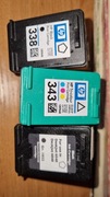 Hp 343/338/6540 zużyte org.