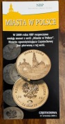 Folder NBP 2009  Częstochowa Miasta w Polsce 2 zł GN