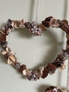 Zawieszka, girlanda w kształcie serca, 