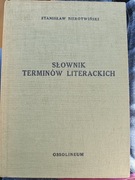 Slownik terminów literackich Stanisław Sierotwinski