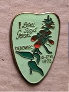 I LETNI RAJD GÓRSKI DĘBOWIEC 1973 - odznaka PTTK