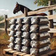 Koński obornik, worek 50l, zimowa promocja !!!
