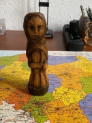 Vintage drewniana figurka