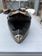 Kask crossowy citybike XS + Rękawice 