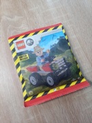 LEGO Jurassic World Alan Grant na quadzie