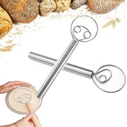 Trzepaczka do ciasta ze stali nierdzewnej 2 sztuki