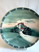 PATERA OZDOBNA Z KRAJOBRAZEM.Skandynawia.31cm.