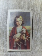 Stary obrazek Jezusa Dobrego Pasterza lata 40 (77)