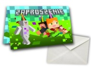 Zaproszenia urodzinowe dziecięce KOPERTA GRATIS