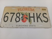 Replika kopia tablica rejestracyjna metalowa USA Florida 30,5x15 cm