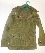 _H&M_Rewelacyjna fajna  kurtka khaki_R.36/38_