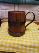 Kufel drewniany Gotycki po renowacji 