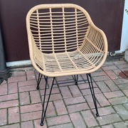 Fotel Costa jasne czarne nogi Sklep Wysyłka