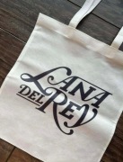 Torebka torba tote bag materiał non woven lana del rey 