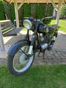 Motocykl SHL  M11  z czasów PRL-u 