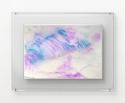 "Piękno zimy" oryg. obraz mal.tuszem akryl. z sygn. i cert.