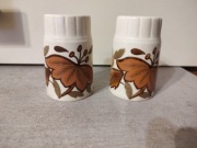 Solniczka i pieprzniczka porcelana Royal Worcester