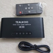 Przełącznik HDMI 5w1 z pilotem