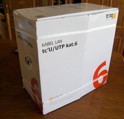 Kabel LAN UTP skrętka cat 6 Elpio tc'U 305m miedź