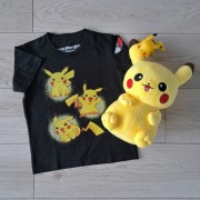 Zestaw Pokemon Pikachu Maskotka Koszulka Cool Monster 116 lampka maskotka