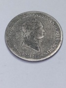 Moneta 1 złoty polski z 1834r. IP, RZADKA, stan:3-